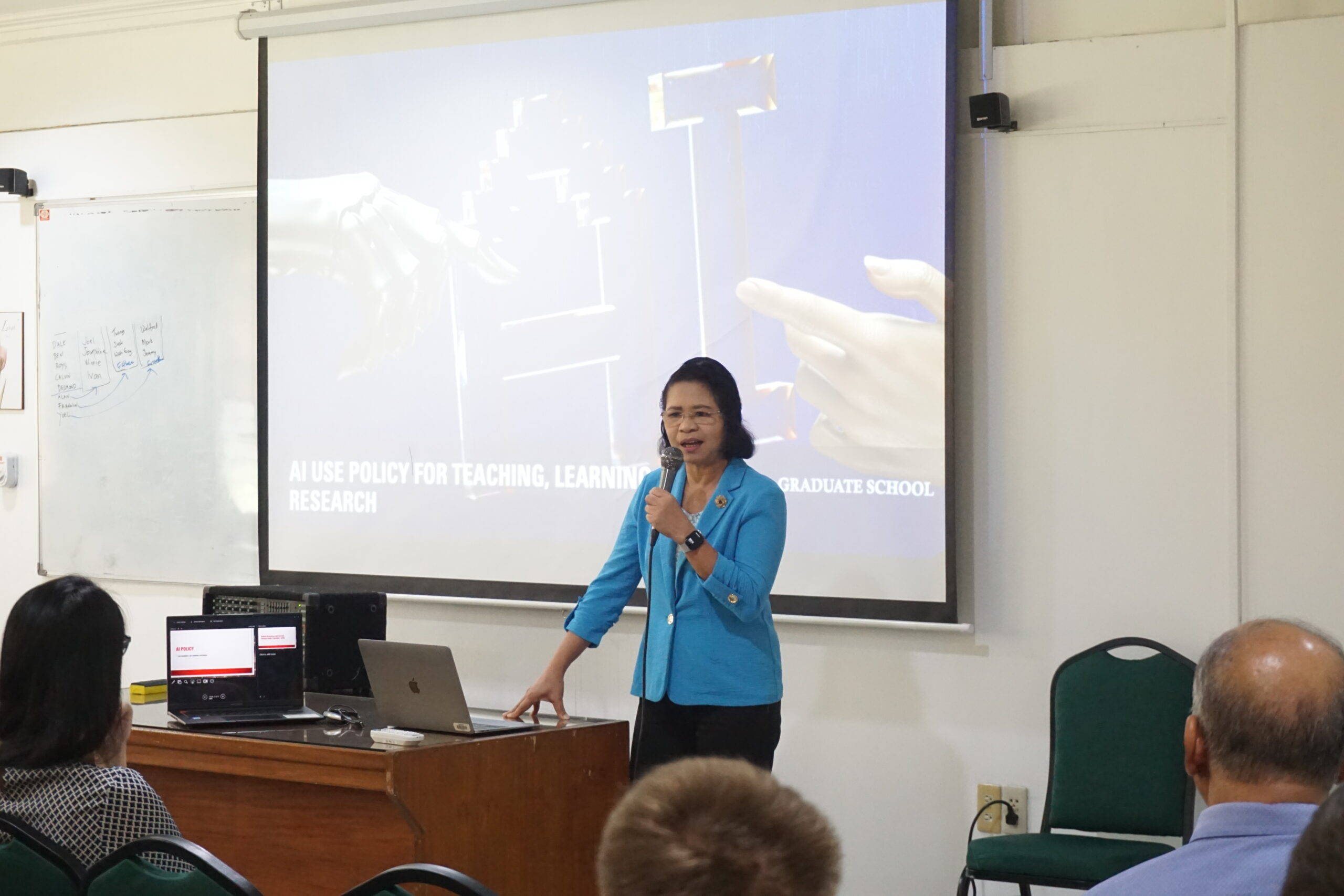 Dr. Leni Casimero Presentation about AI Usage