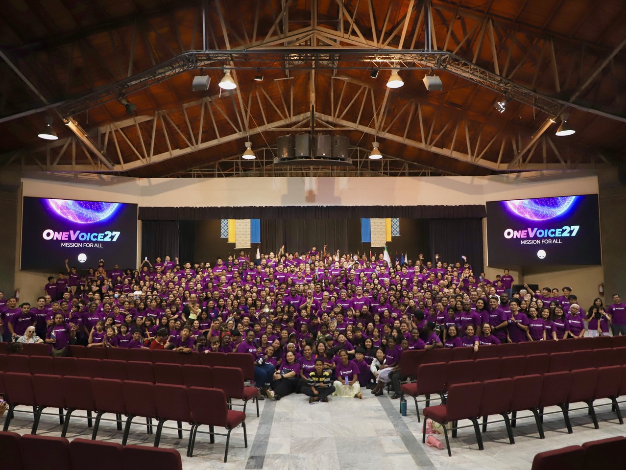 “OneVoice27! We’re in!”