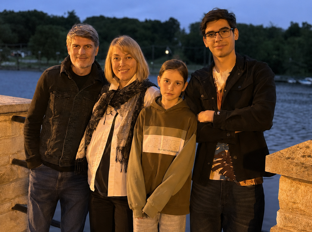 AIIAS Welcomes Dr. Feliks Ponyatovskiy and Dr. Lilia with their family